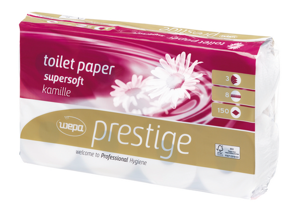 Toilettenpapier Prestige Kamille