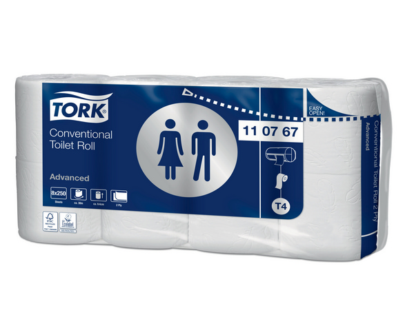 Tork Universal Toilettenpapier Kleinrollen – T4 System