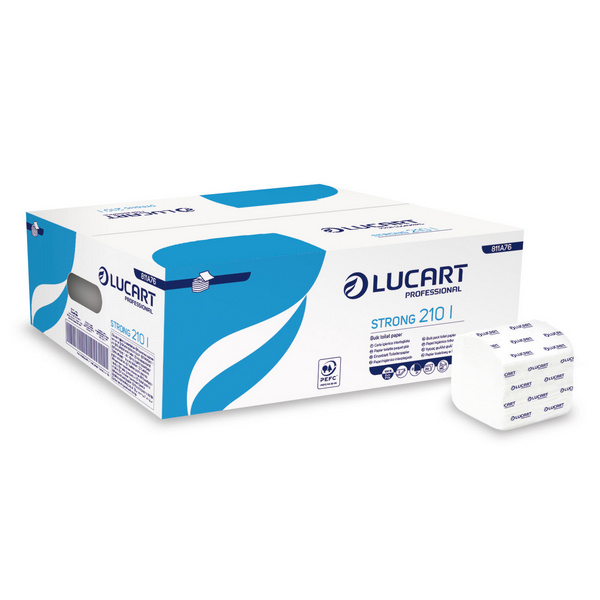Lucart Toilettenpapier Strong 210 I Einzelblatt