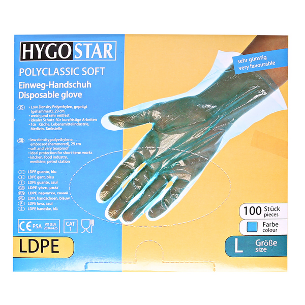 HYGOSTAR Polyclassic Soft Einweghandschuhe