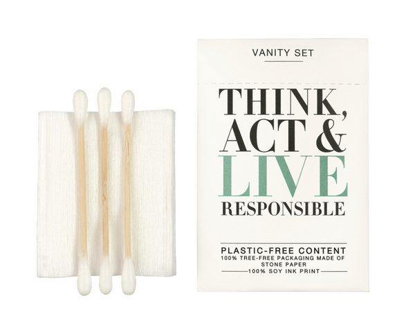 Think, Act & Live Responsible Vanity-Set