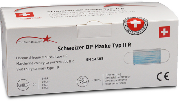 Starline Schweizer OP-Maske Typ II R