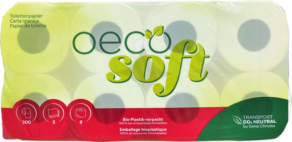 OecoSoft Toilettenpapier Kleinrollen