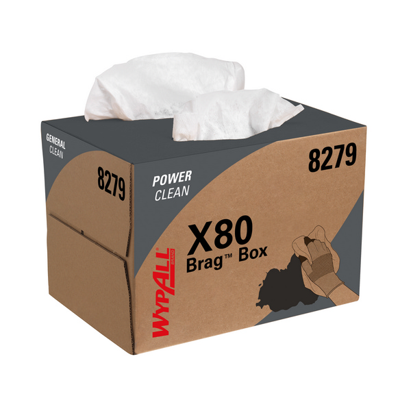 Kimberly-Clark Reinigungstücher Brag Box Wypall – X80