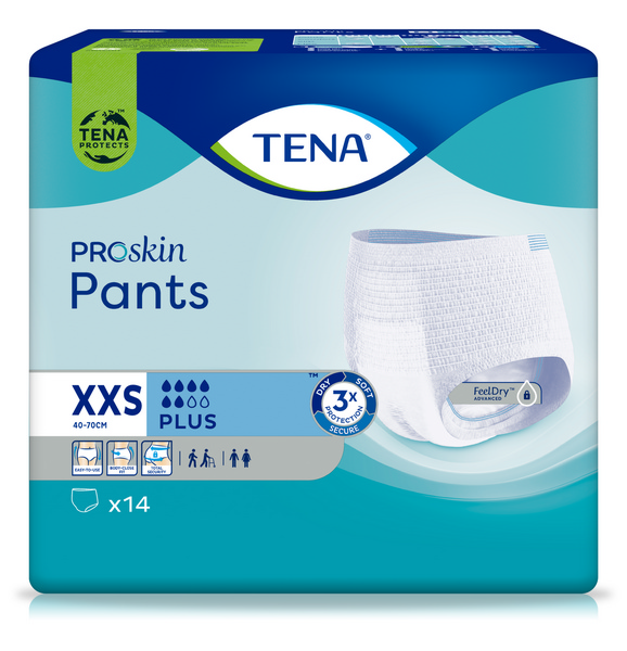 TENA Pants Plus Pro Skin XXS