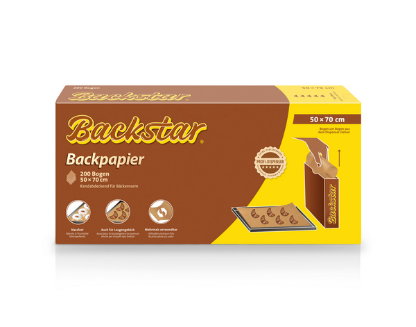 Backstar Backpapier