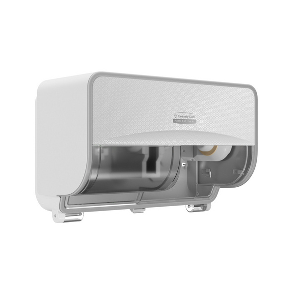 Kimberly-Clark Professional ICON Standard Toilettenpapierspender mit 2 horizontalen Rollen