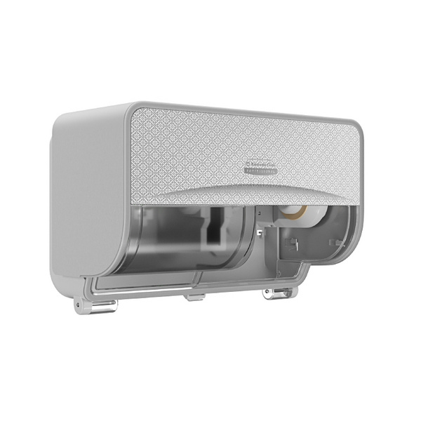 Kimberly-Clark Professional ICON Standard Toilettenpapierspender mit 2 horizontalen Rollen
