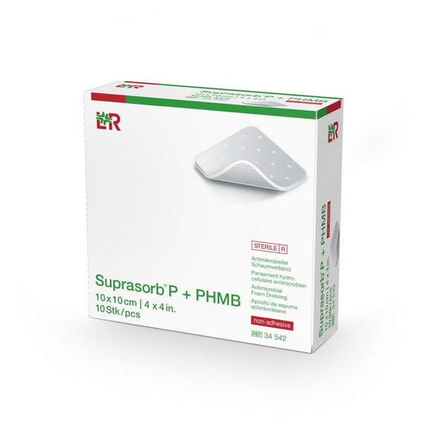 Suprasorb P+PHMB antimikrobeller Schaumverband