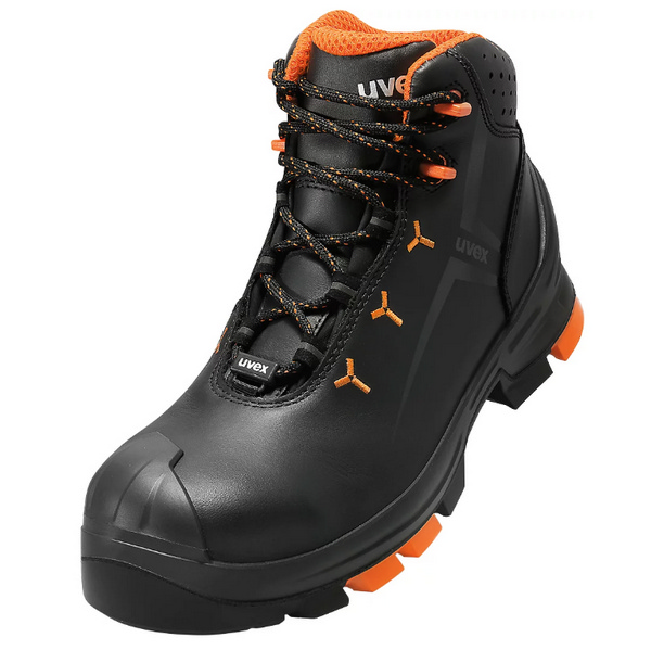 Uvex Sicherheitsstiefel uvex 2 S3 schwarz/orange