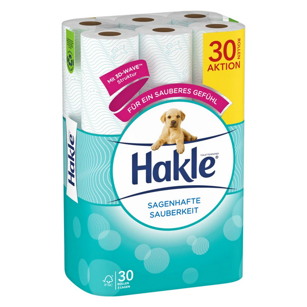 Hakle Sagenhafte Sauberkeit Toilettenpapier Kleinrollen