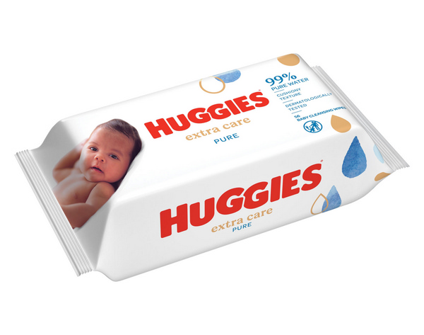 Huggies Extra Care Pure Feuchttücher