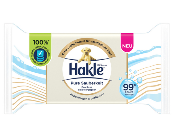 Hakle Pure Sauberkeit feuchtes Toilettenpapier