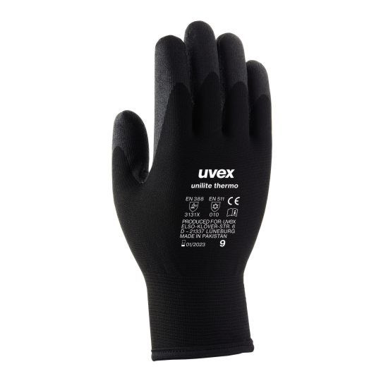 Uvex Schutzhandschuh thermo schwarz