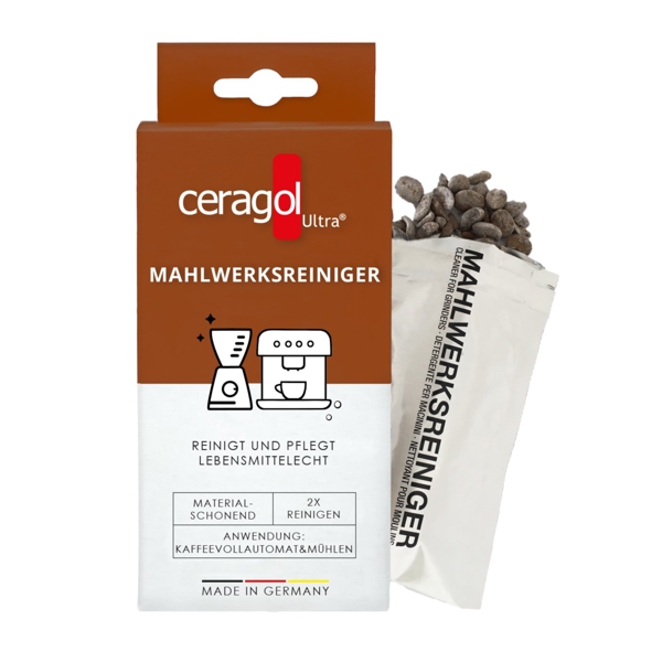 Ceragol Ultra Premium Mahlwerksreiniger für Mühlen und Kaffevollautomaten