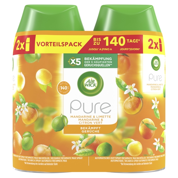 Air Wick Freshmatic Duftspray Mandarine und Limette