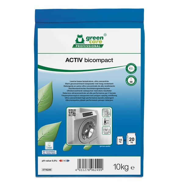 ACTIV bicompact Waschmittel Pulver weiss und Buntwäsche