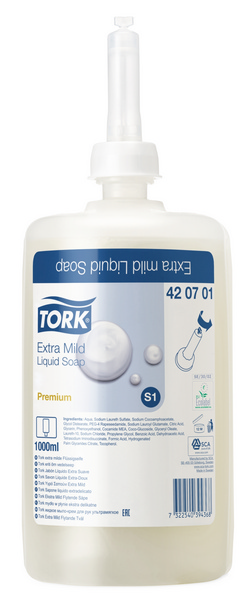 Tork Premium sensitive Flüssigseife – S1 System